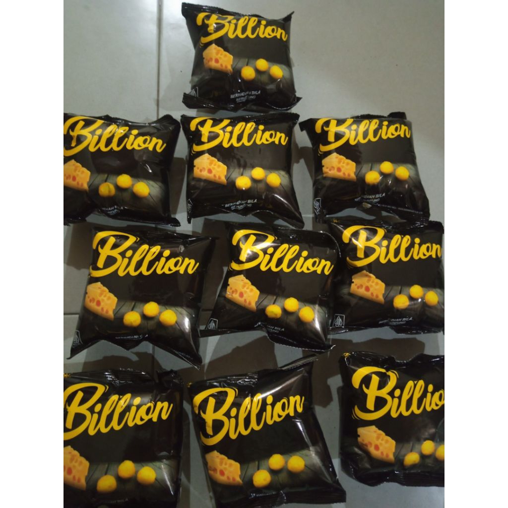 

jajan Berhadiah Billion isi 10 pcs