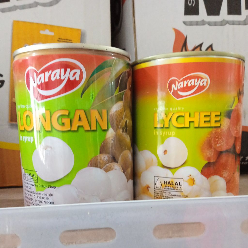 

naraya longan kaleng 565gr