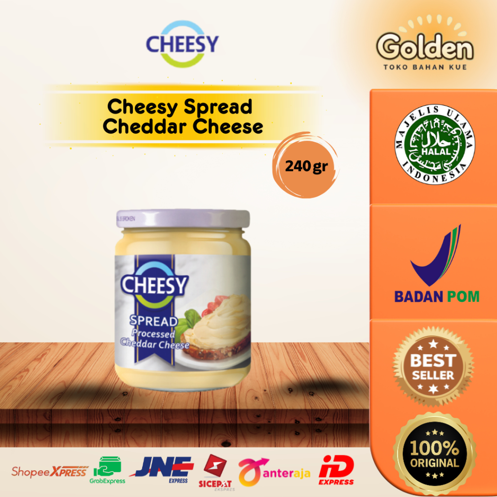 Cheesy Spread Cheddar Cheese 240gr