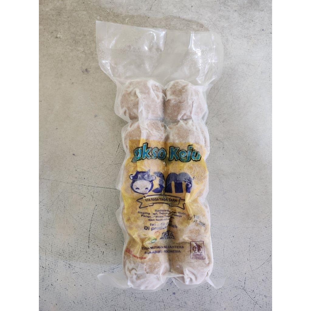 

Bakso Tenis Isi Daging Cincang/Keju/Mercon Pedas Cap Tiga Mutiara