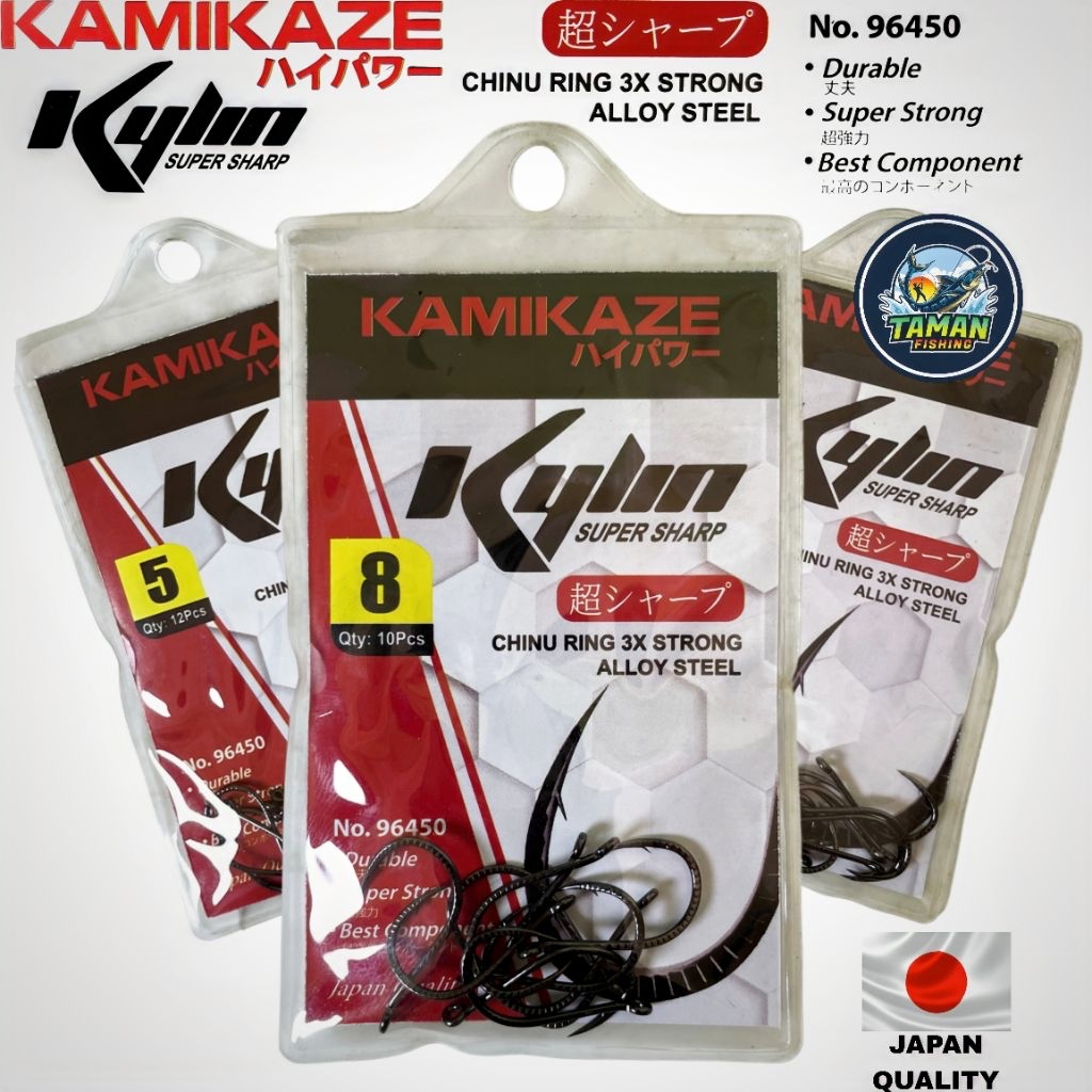 Mata Kail Pancing Kamikaze KYLIN Super Sharp Chinu Ring