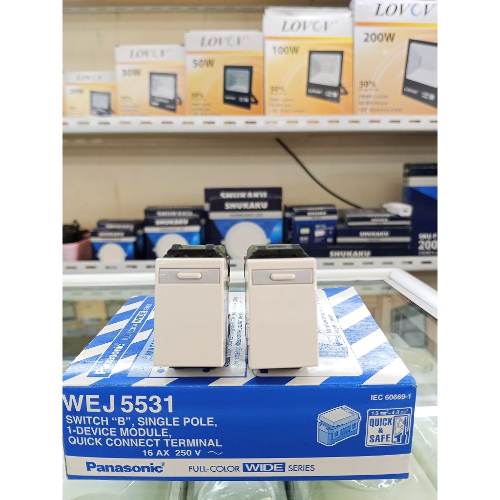 Mata Saklar WEJ 5531 Panasonic