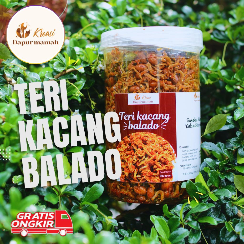 

TERI KACANG BALADO
