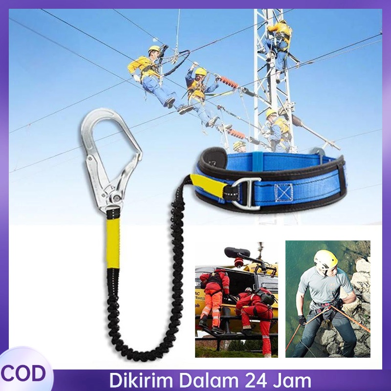 Sabuk Keselamatan Kerja Tali Pengaman Panjat Tebing Safety Belt Tali Pengaman Tali Sabuk Pengaman Ke
