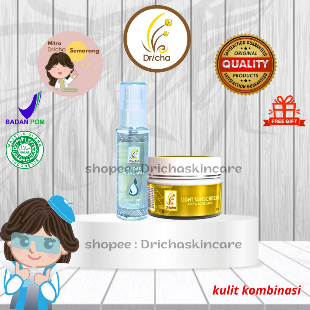 BUNDLING DRICHA LIGHT SUNSCREEN + HYDRO FW