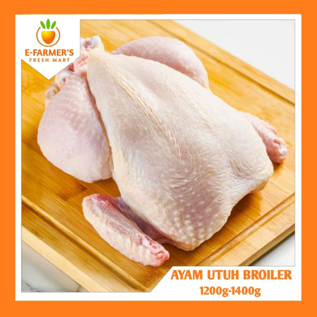 

Ayam Utuh Broiler Frozen 1KG-1,1KG (JAKBAR)