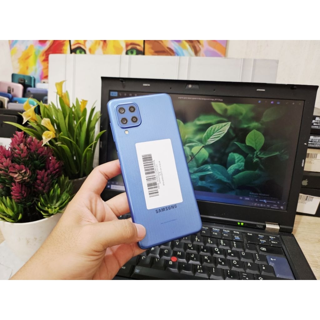 SAMSUNG M22 RAM 6/128GB DUALSIM SEIN TERMURAH
