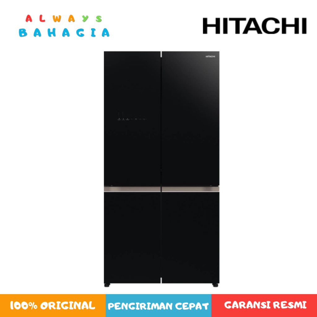 HITACHI R-WB64VGD0 Kulkas French Bottom Freezer Deluxe 569 Liter