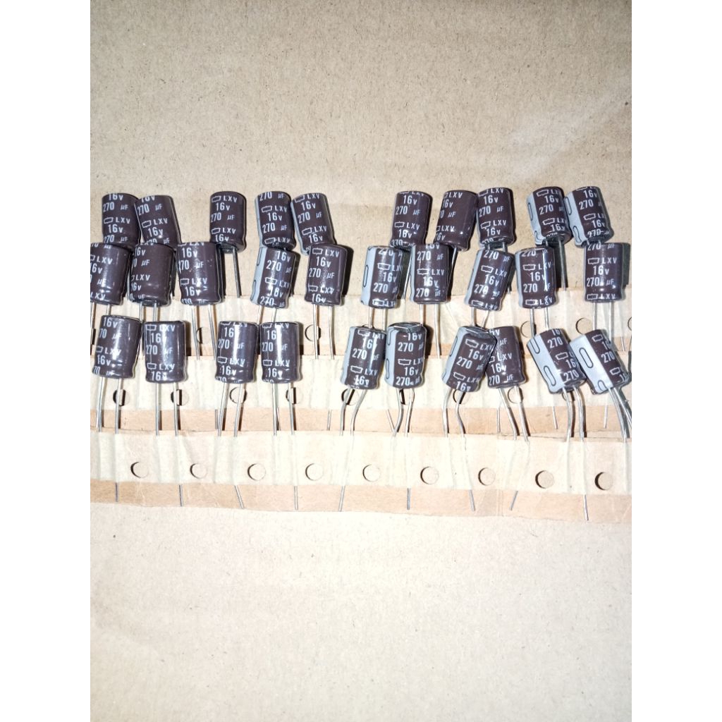 15Pcs Elko Elco 16v 270uf Original