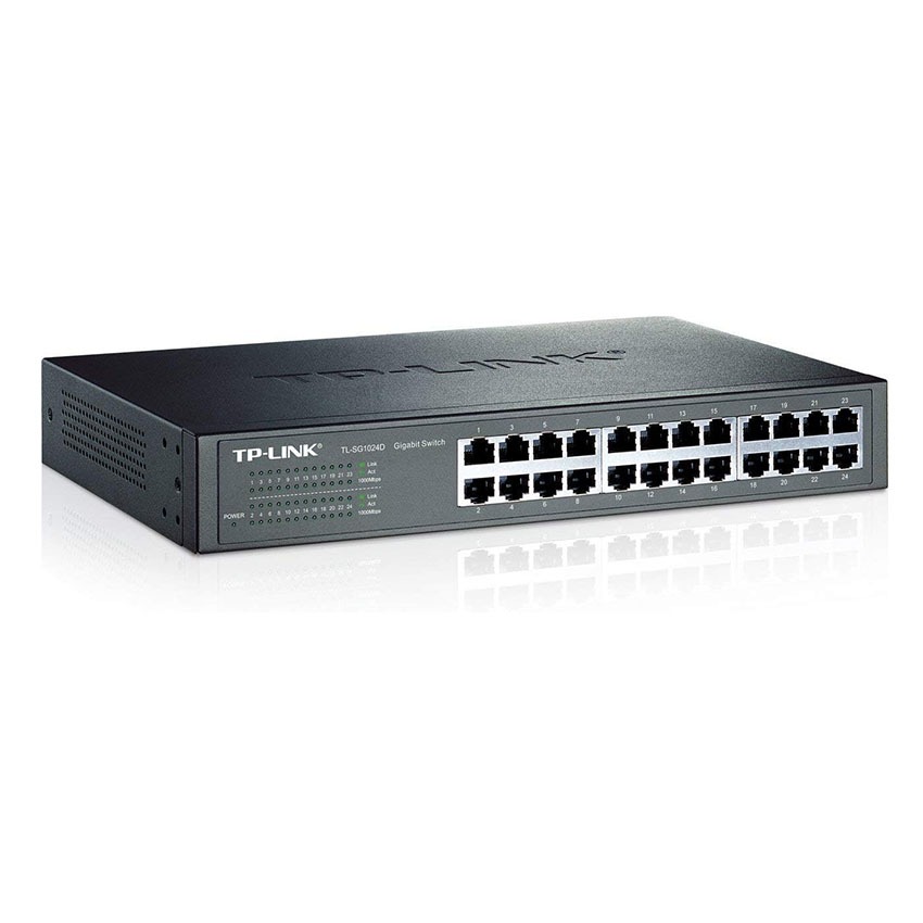 TP-Link TL-SG1024D 24-Port Gigabit Desktop/Rackmount Switch - TPLink 24 Port Gigabit