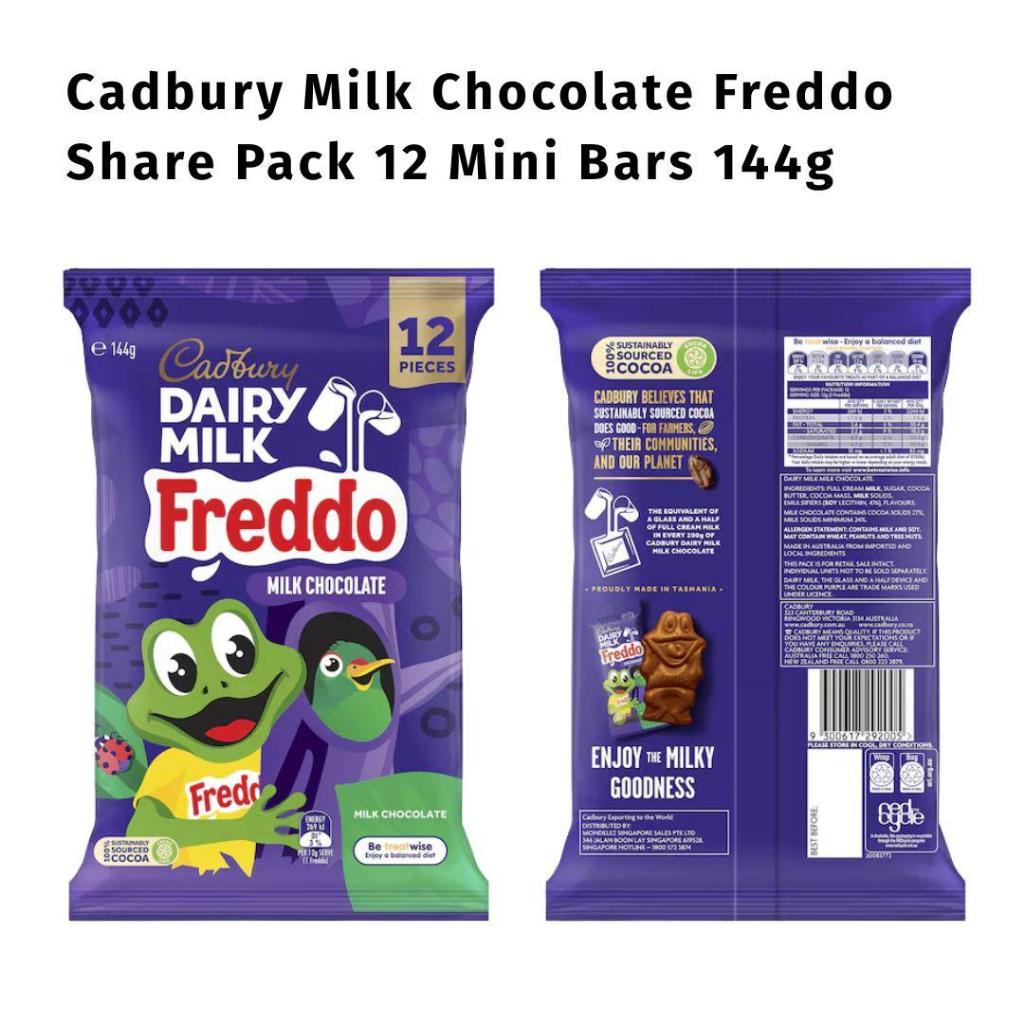 

Cadbury Milk Chocolate Freddo Share Pack 12 Mini Bars 144g