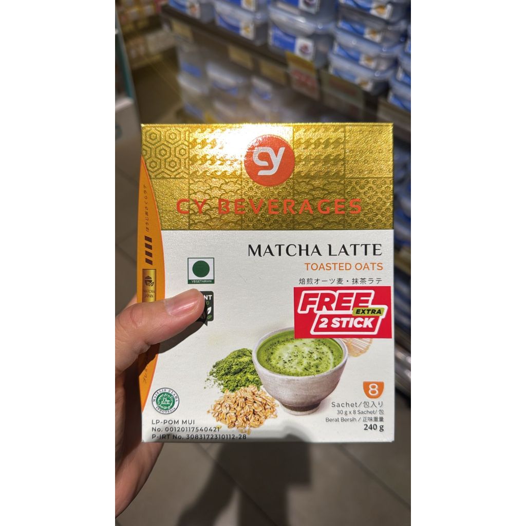 

CY Beverages Matcha Latte Toasted Oats
