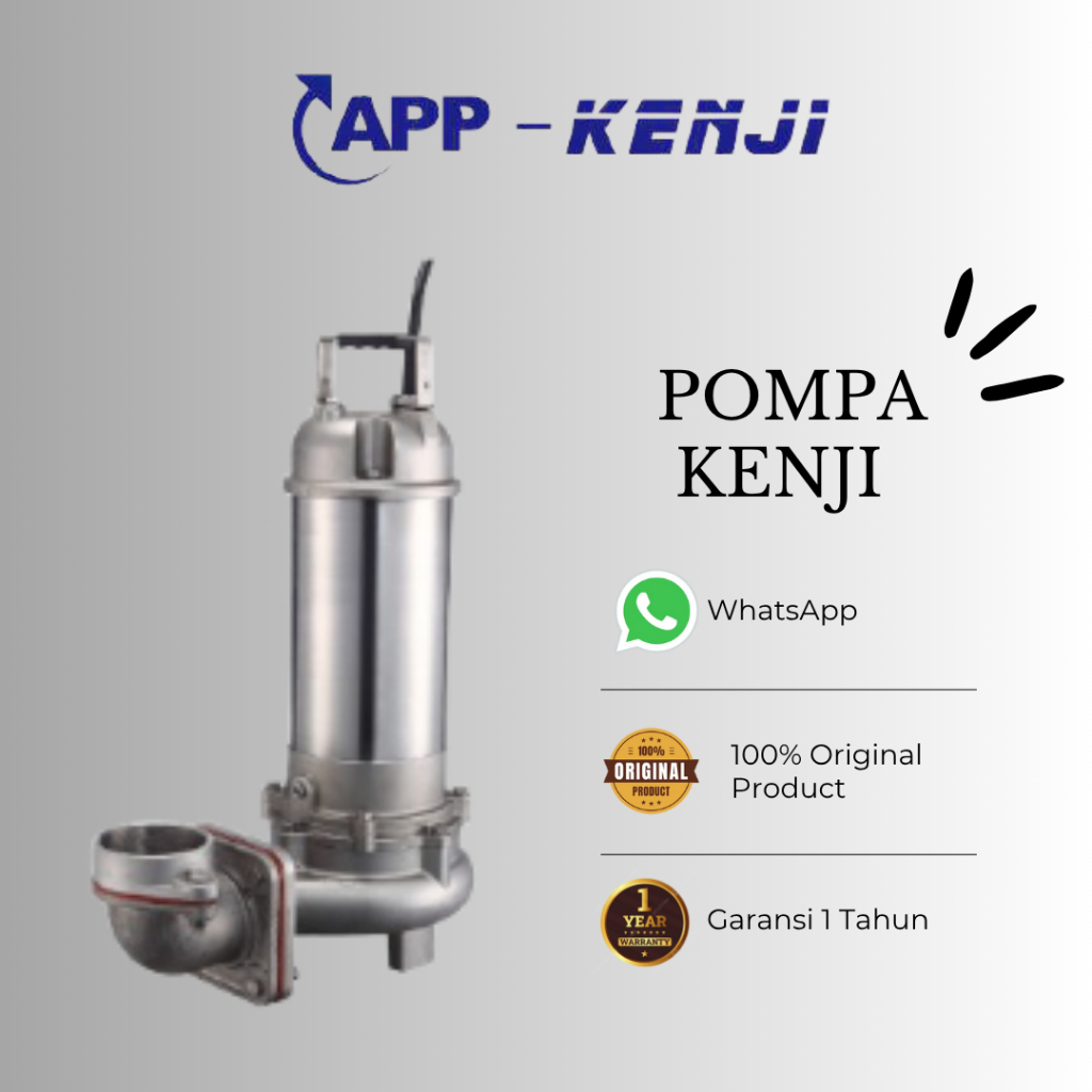 POMPA KENJI JSB-10-3 Submersible Vortex Sewage pump