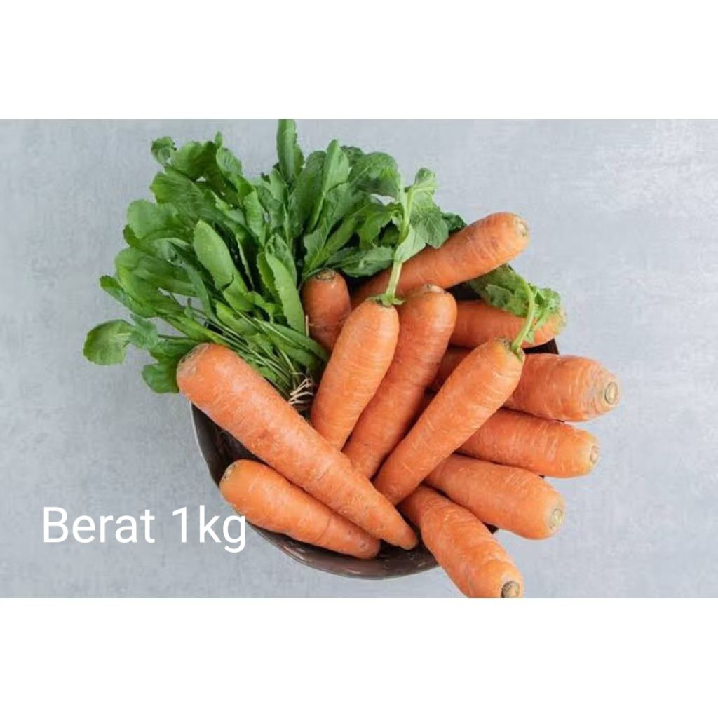 

wortel mini wortel kecil /baby carrot (1kg)