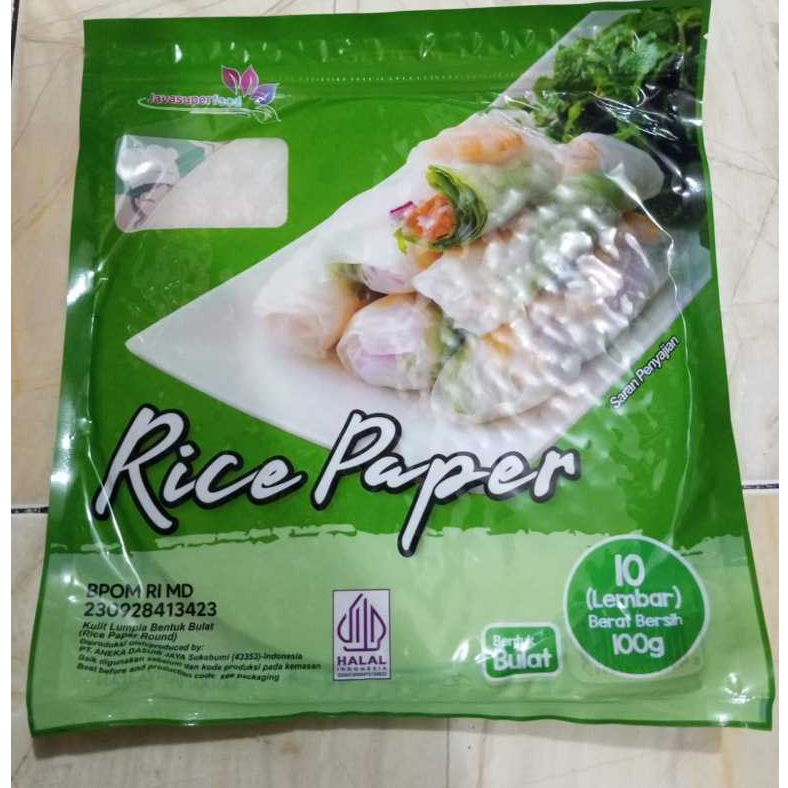 

RICE PAPER BULAD KOTAK/RICE PAPER ISI 10LEMBAR