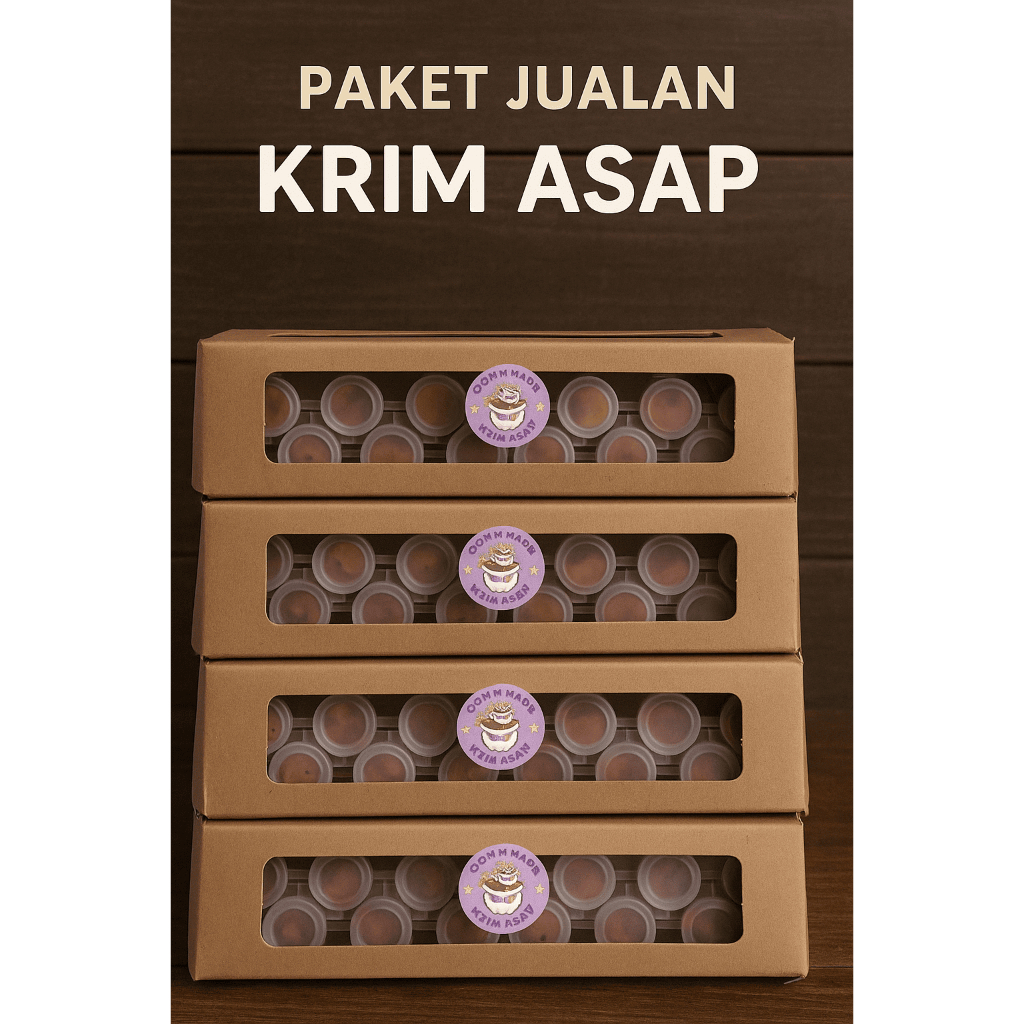 Krim Asap Sulap – Efek Asap Instan di Jari | Aman & Praktis | Isi 12pcs