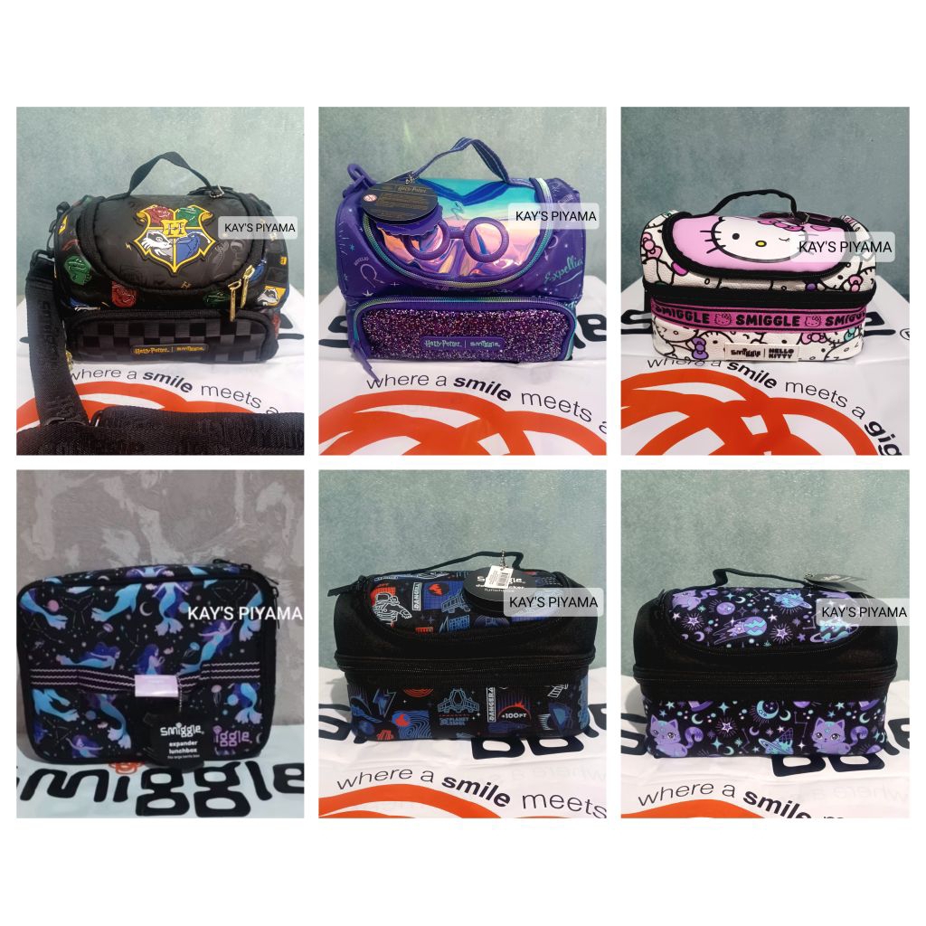 SMIGGLE BETTER/AWAY/BEYOND MIRAGE LUNCHBOX/TAS BEKAL ANAK ORIGINAL