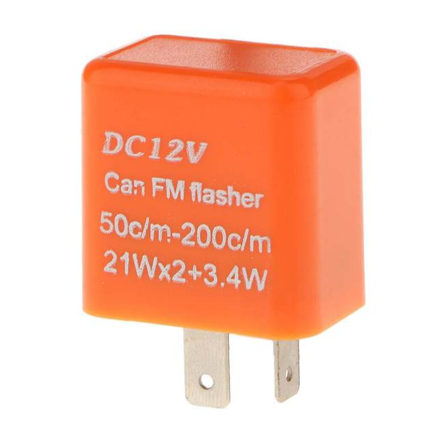 Fleser Flaser Flasher Relay Alat Pengatur Kedip Lampu Sen Sein Riting Motor Universal