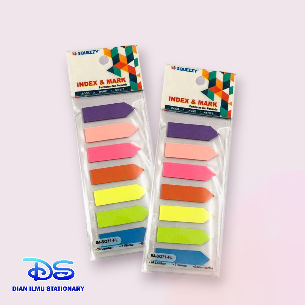 

stick note post it 7 warna squeezy IM-SQ71