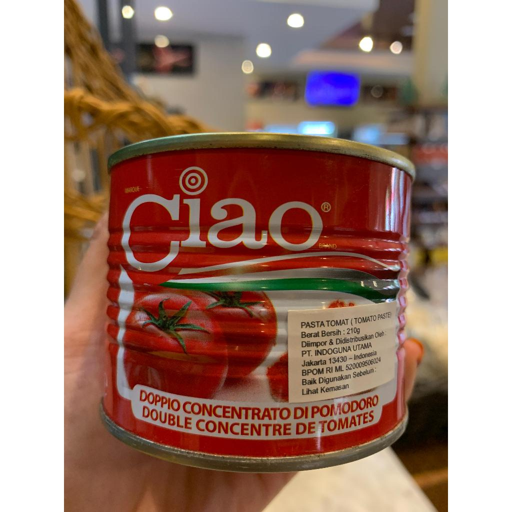 

CIAO Tomato Paste 210 GR | CIAO Pasta Tomat 210 GR