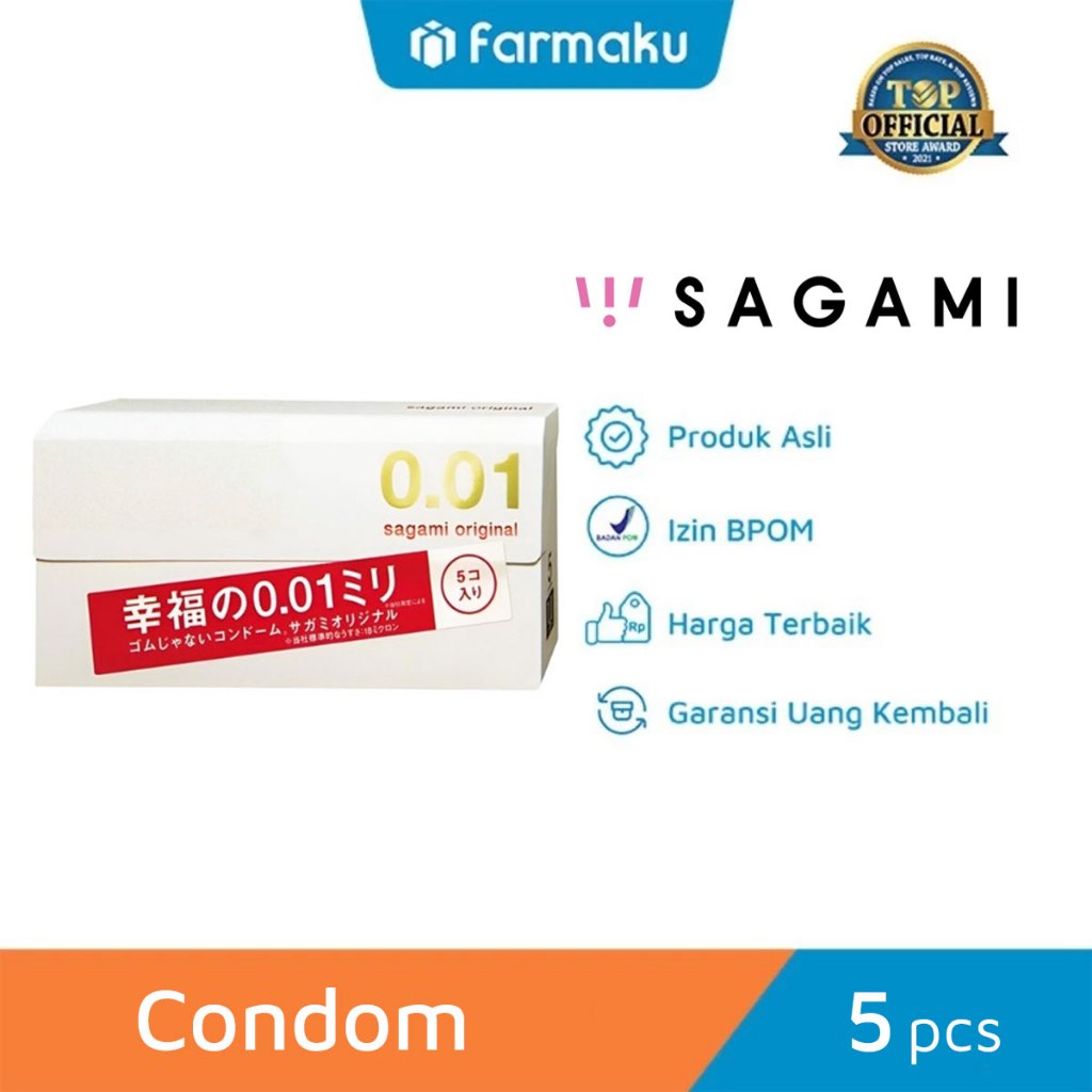 Sagami Original 001 Kondom Isi 5