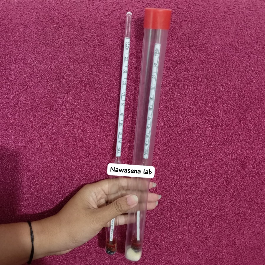 Hydrometer Density BBM Bensin 0.700-0.800 for BBM Gasoline Bensin