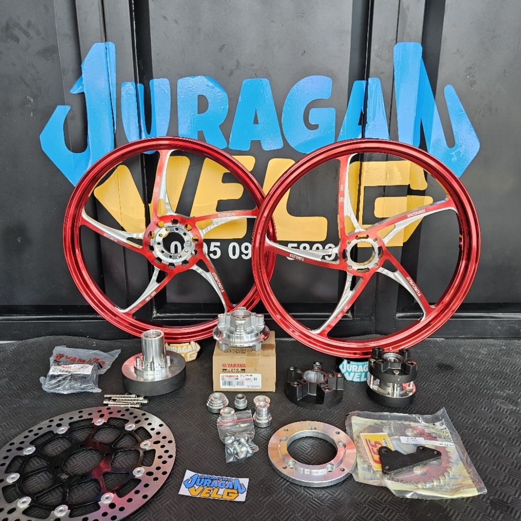 whelset velg enkei MUTAKIN model kzr x5 pnp crf cbr klx dtracker ninja tiger sonic supra gtr satria 