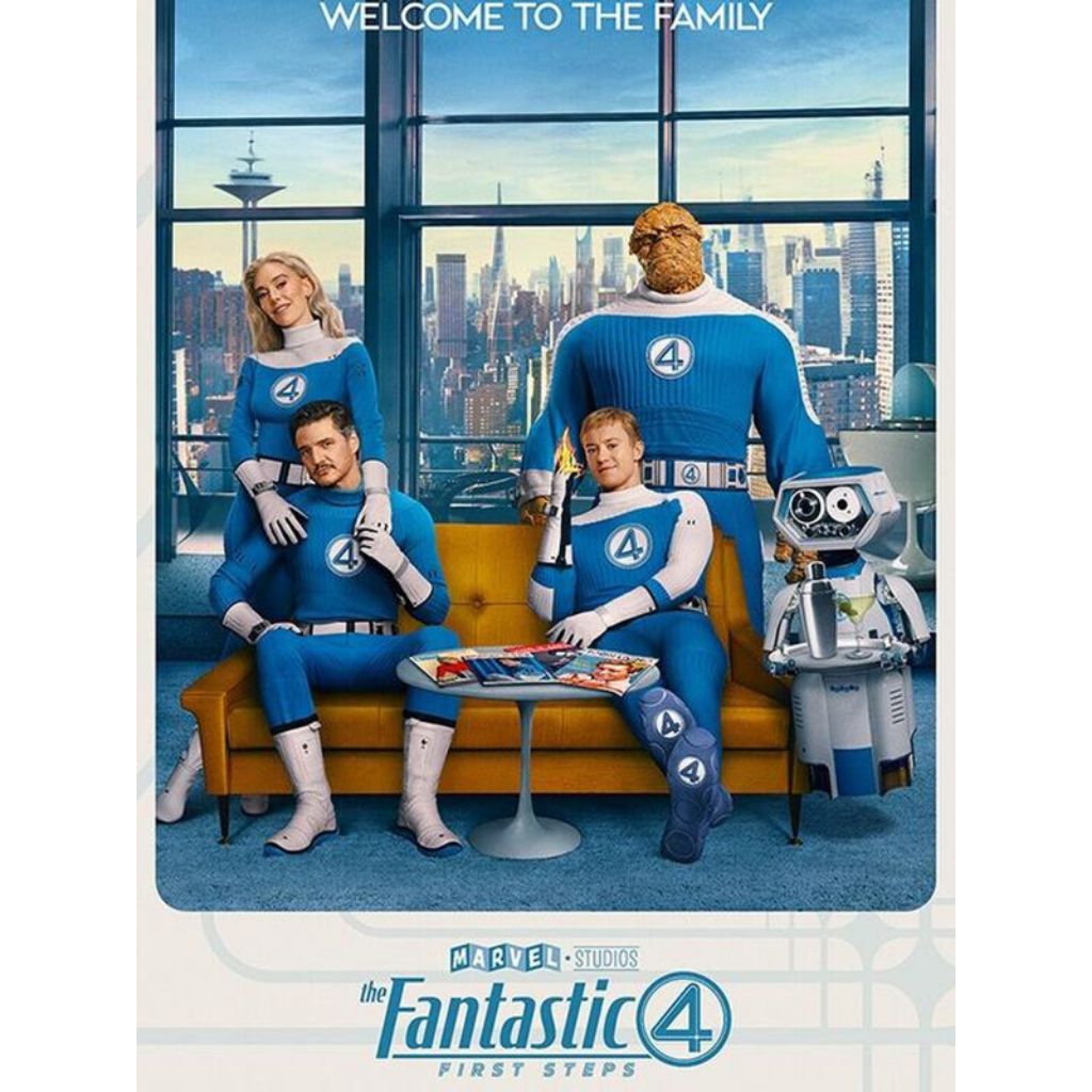 DVD FANTASTIC FOUR 2025 - DVD FILEM FANTASTIC FOUR - DVD FILEM ACTION TERBARU TERLARIS