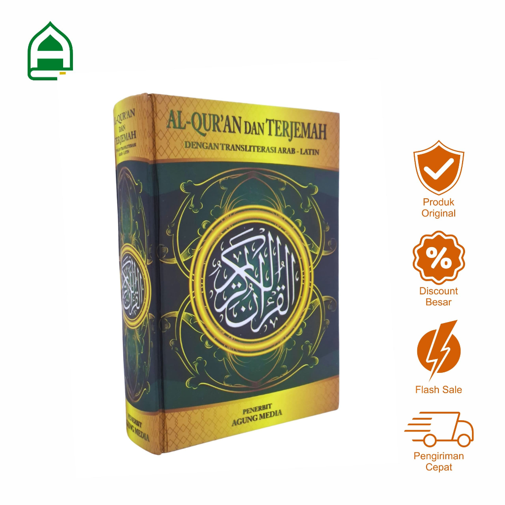 Alquran Terjemahan A5 Transliterasi Arab - Latin