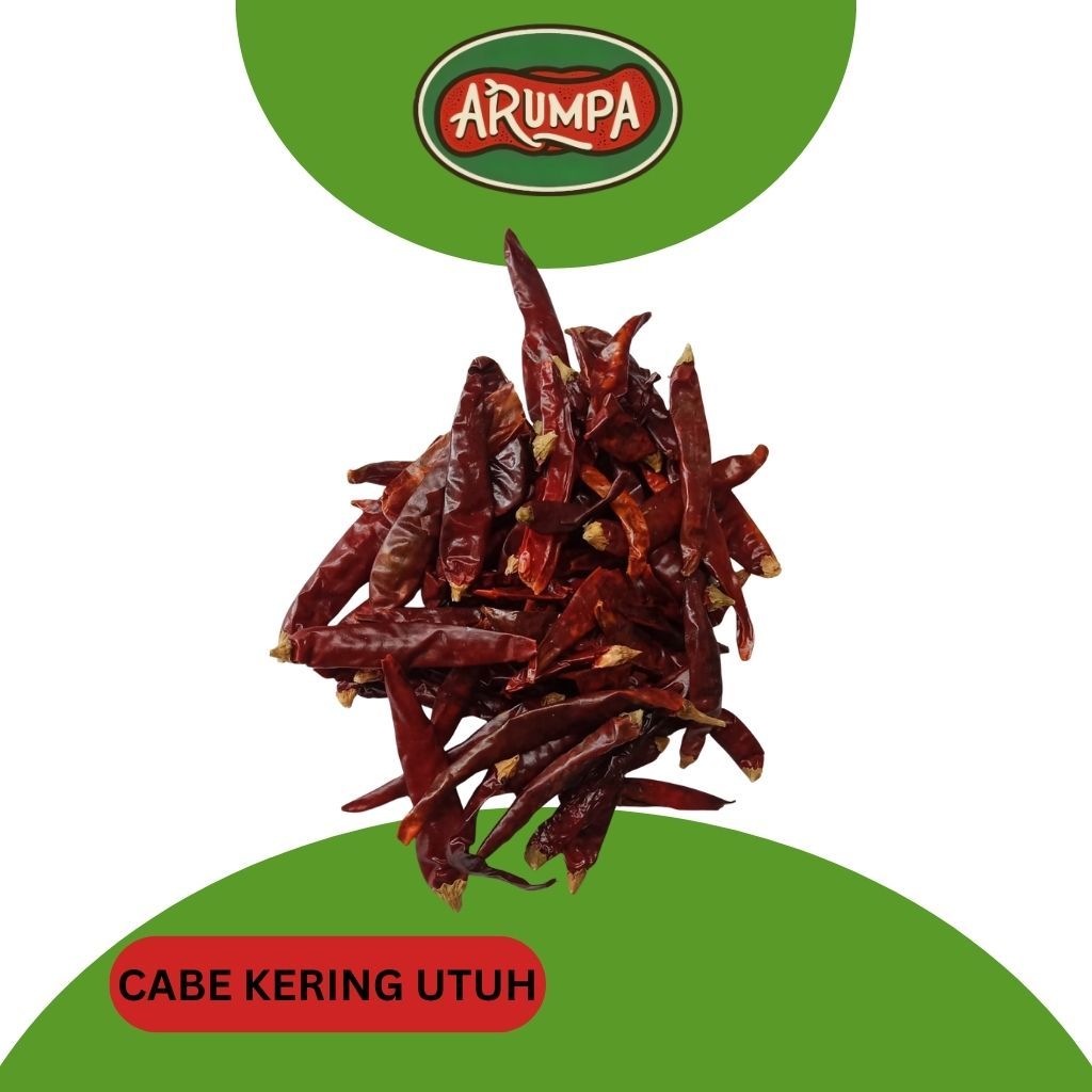 

Cabe Kering Merah Besar Utuh 1KG