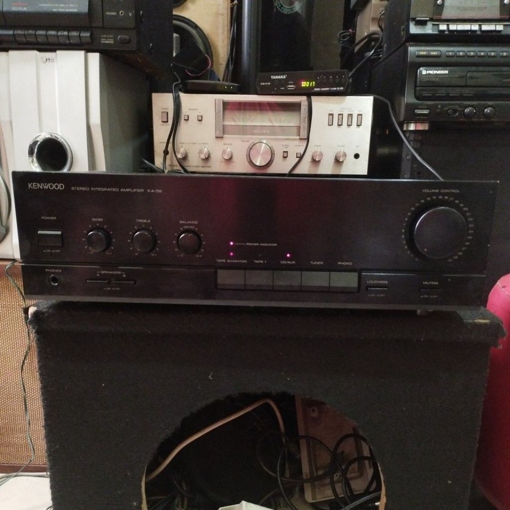 stereo integrated amplifier ampli Kenwood ka-58 original Made in Japan
