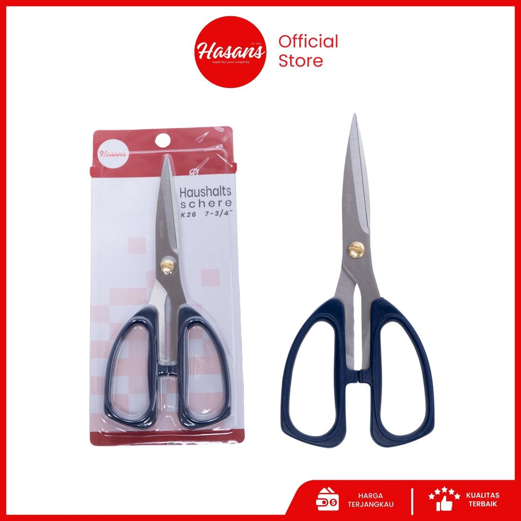 

Alat Gunting Kain / Gunting Kain Bahan / Pemotong Kain / Gunting Serbaguna / Gunting K26 Brh