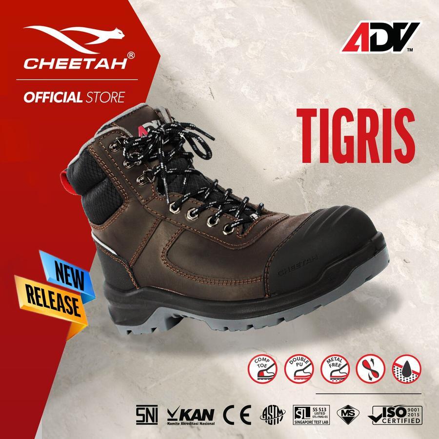 SEPATU SAFETY CHEETAH 6111 C TIGRIS BERKUALITAS