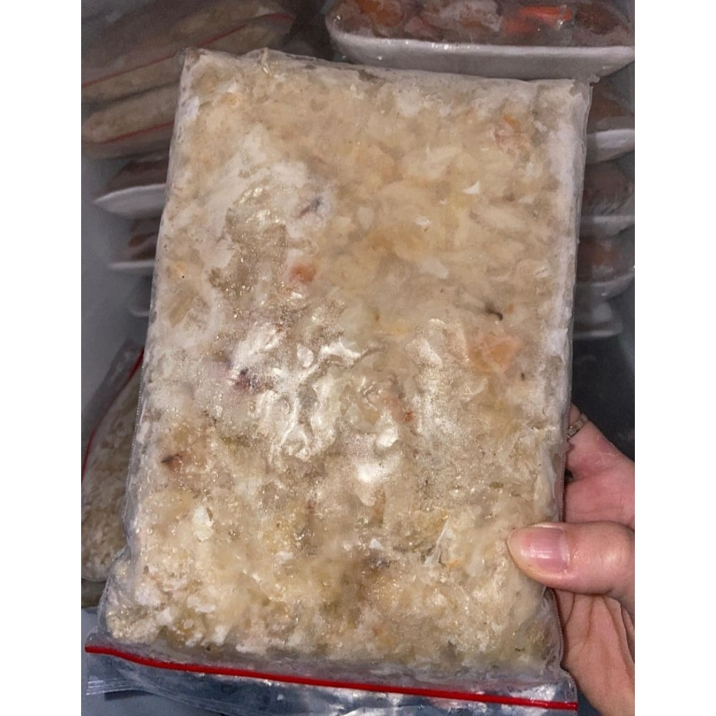 Daging kepiting putih kupas asli daging kepiting fresh 500 gram MEDAN