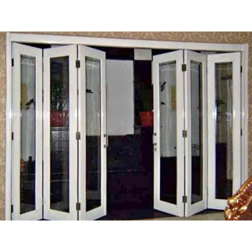 pintu lipat aluminium empat daun