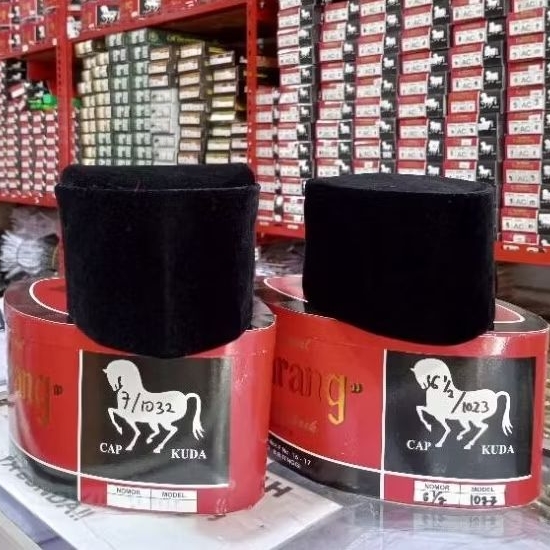 Peci Hitam Asli Minang GUMARANG PREMIUM tidak bisa Dilipat