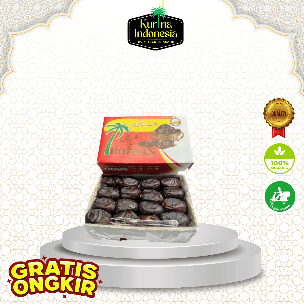 

KURMA BAM NAKHAL 500 GRAM / KURMA BAM IRAN / KURMA ANGGUR / BAM BARARI