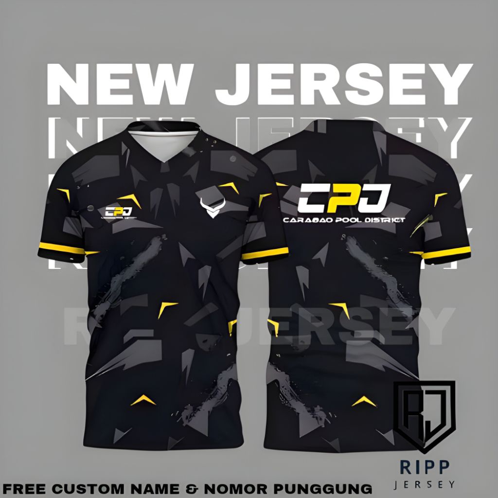 Jersey Billiard Carabao Pool District Free Custom Name