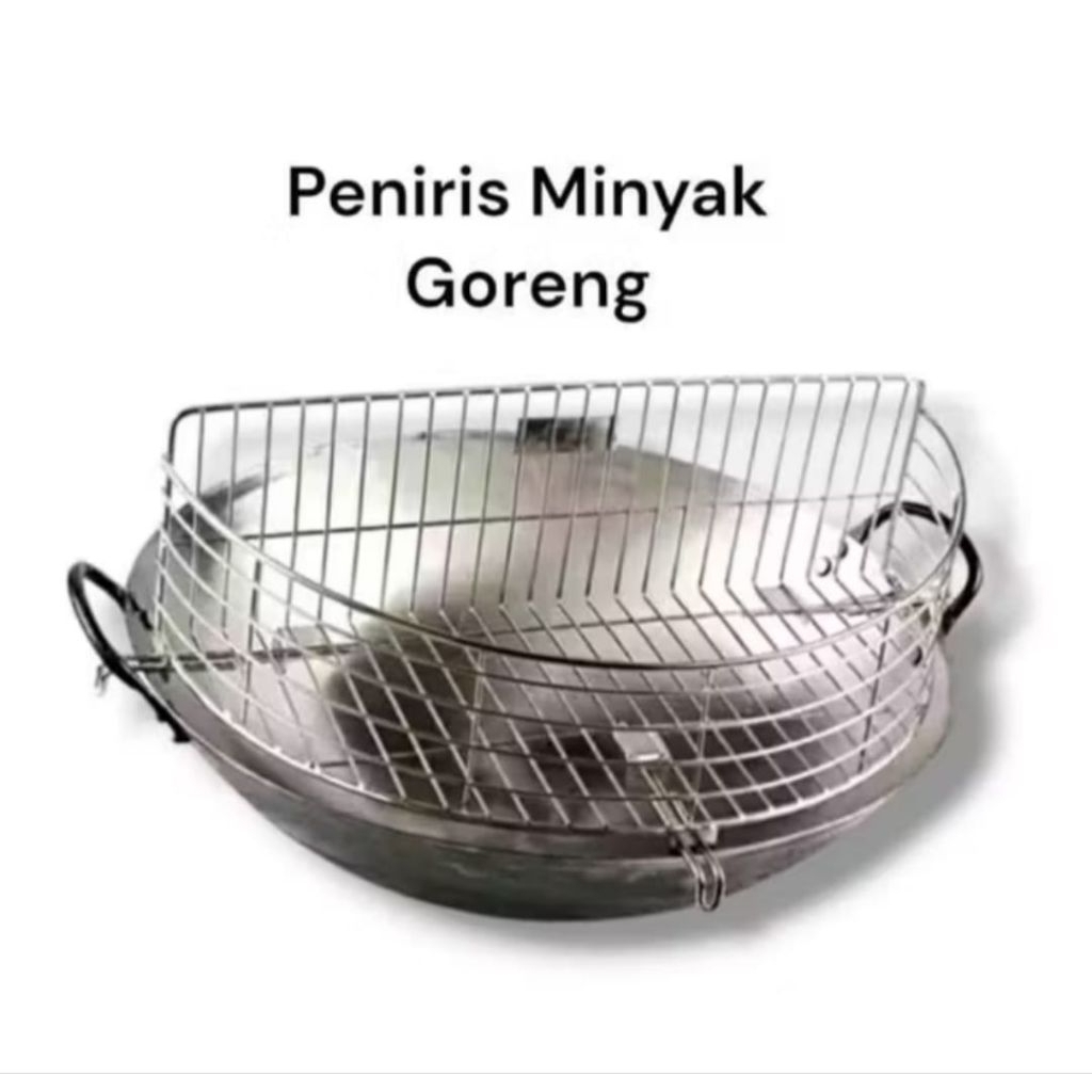 PENIRIS MINYAK/PENIRIS GORENGAN/PENIRIS SERBAGUNA