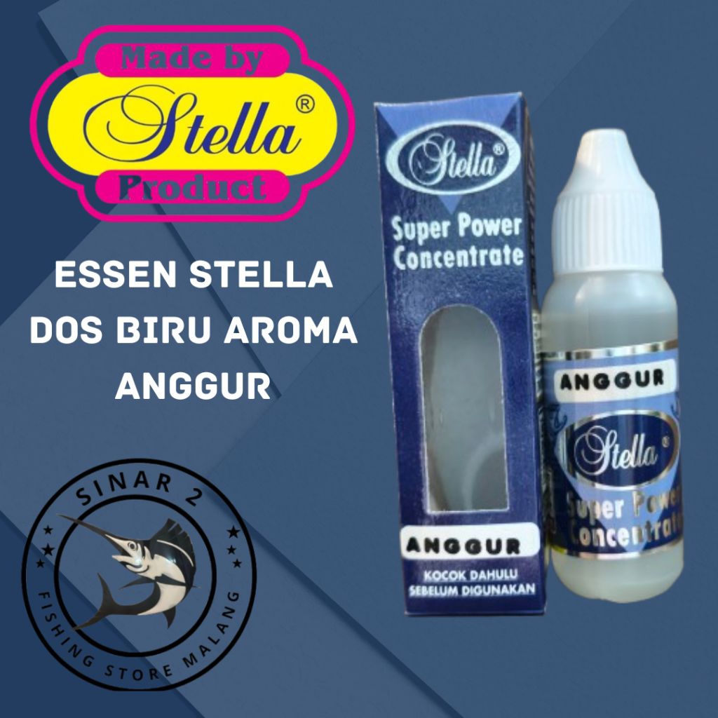 Essen Stella Anggur kemasan dos biru premium 30 ml