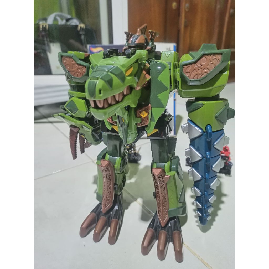 DX Abaren Oh Another Version Megazord Dino Thunder Abaranger original Bandai