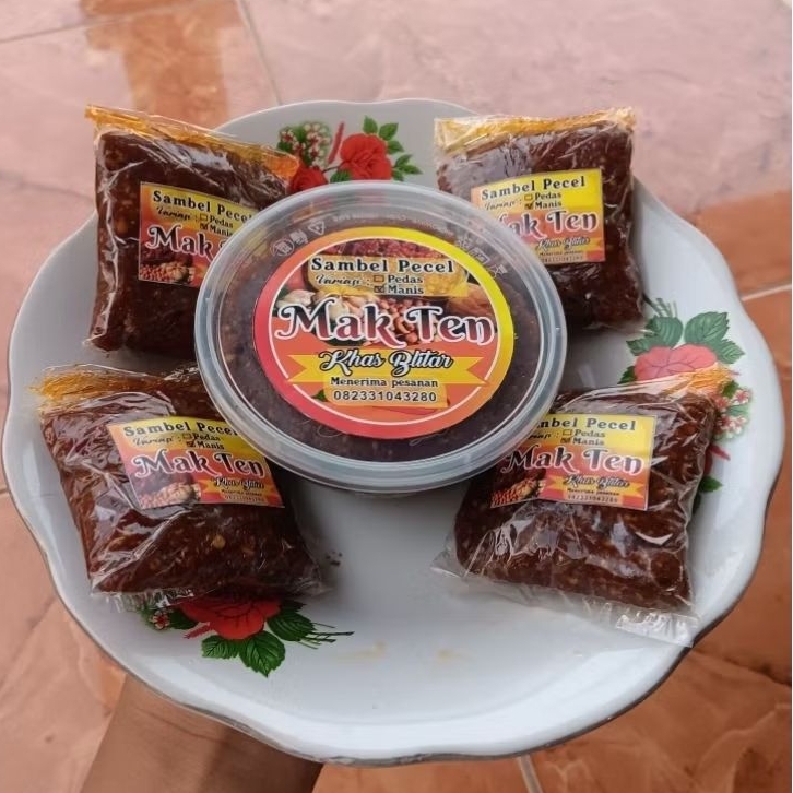 

SAMBEL PECEL/SAMBEL KACANG 200gram MAK TEN KHAS BLITAR