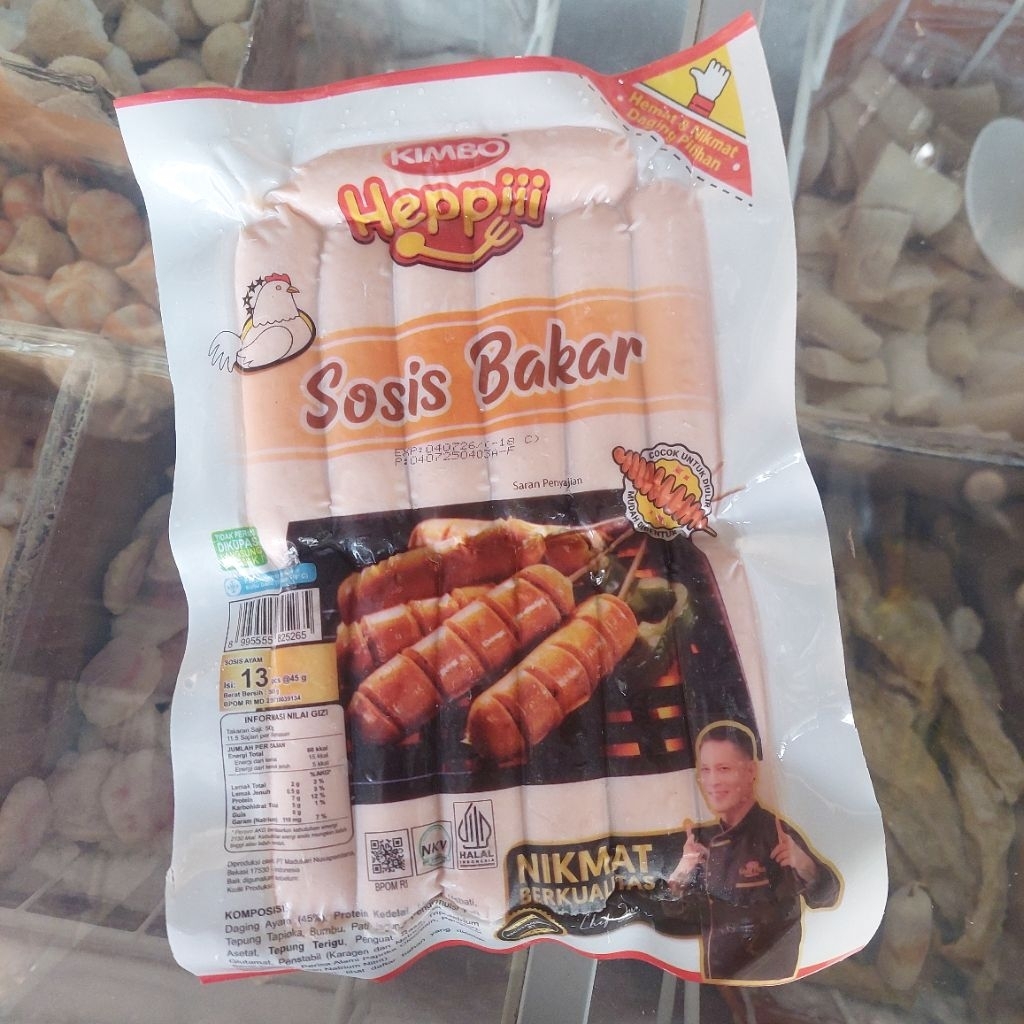 

Sosis kimbo heppy jumbo/sosis kimbo heppy isi 12 dan 13/sosis bakar/sosis kombinasi