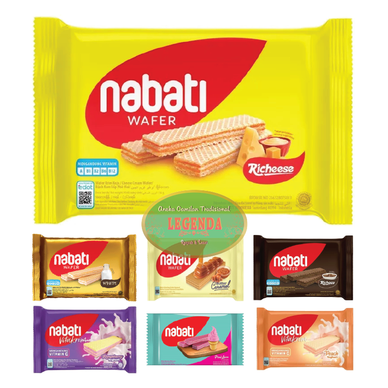 

Wafer Richeese NABATI 37 Gr Gram Manis Renyah Rasa Chocolate / Mobile Legends / Keju / Pink Lava / Vanilla / Butter Caramel / Rasberry / Peach / Strawberry Cheese Cake Varian Lengkap Cemilan Makanan Ringan Snack Oleh Oleh Khas Pekalongan Murah Berkualitas