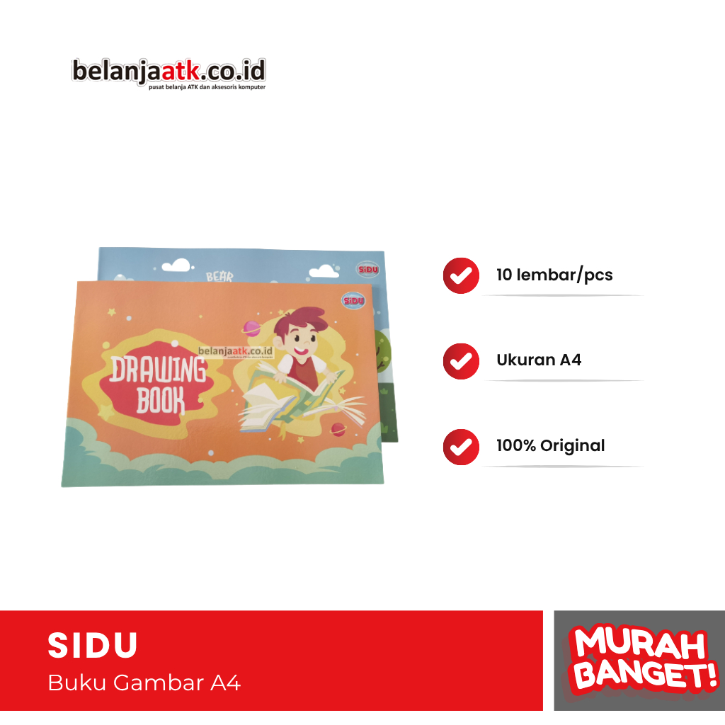 

Buku Gambar Sidu A4 / Buku Gambar Anak