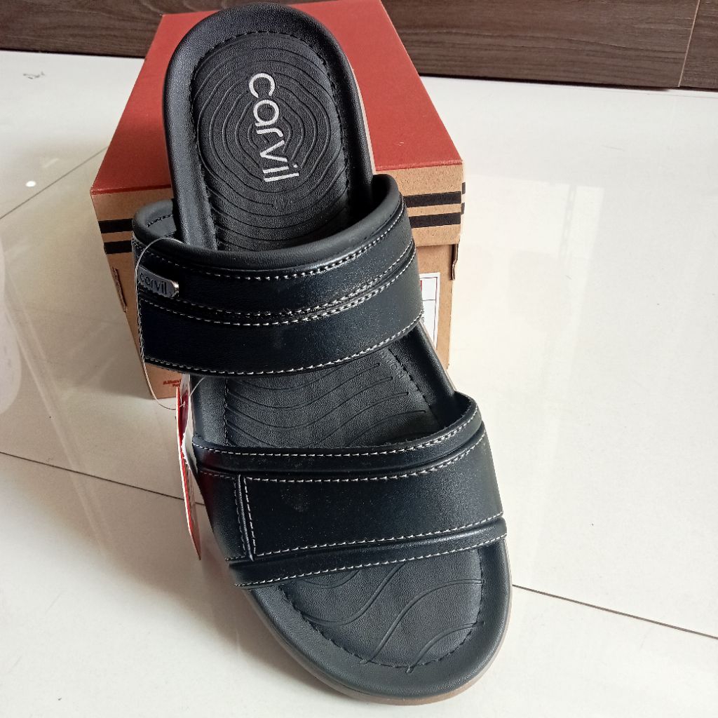 Sandal Carvil Pria/Sandal Carvil Slop
