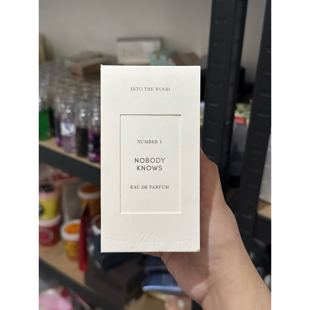 Zara parfum EDP NOBODY KNOWS 100ml original 100% counter