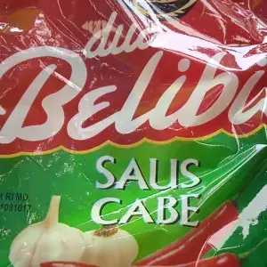 

Saos Belibis cabe sachet