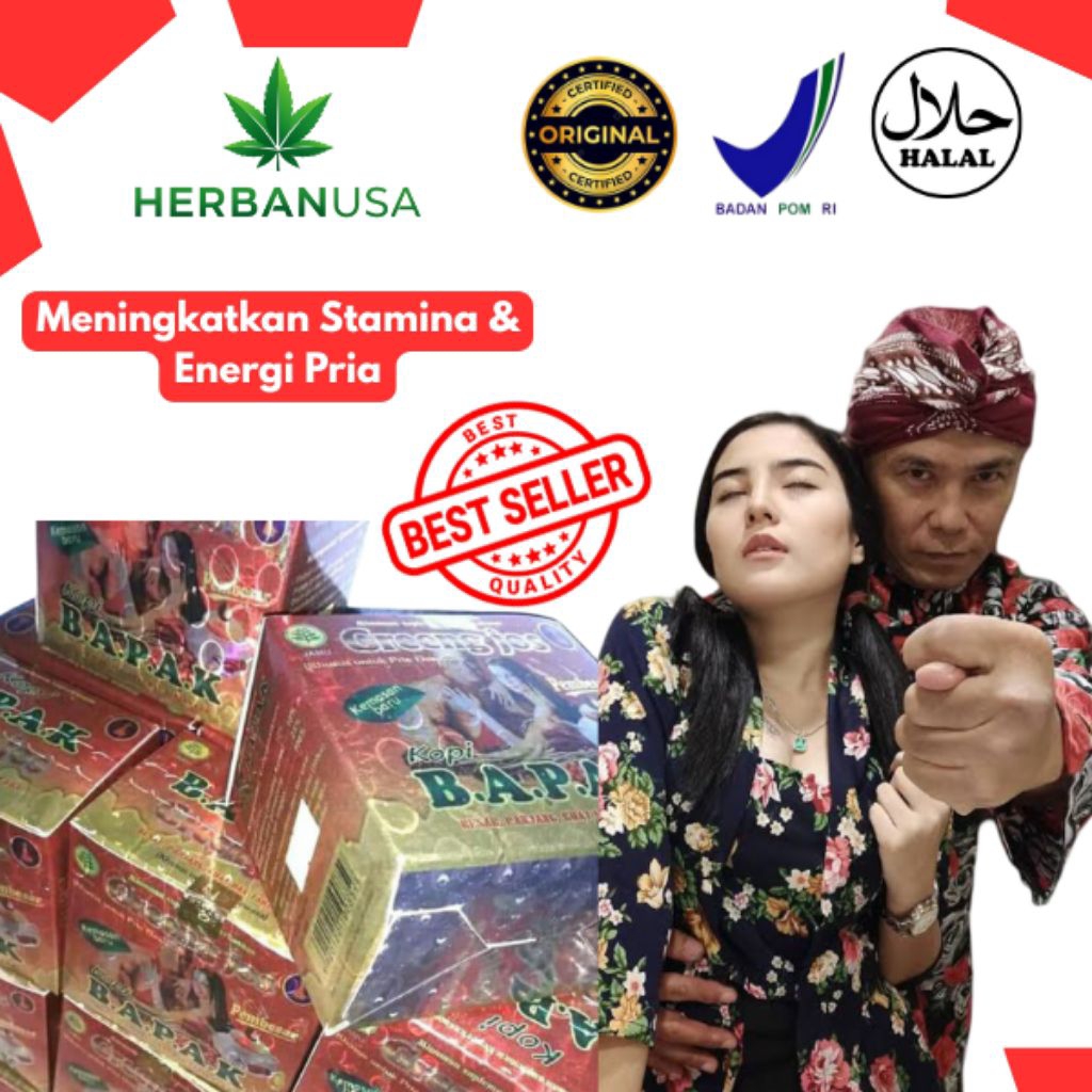 

Coffee Terlaris kopi herbal vitalitas pria isi 10 sachet perbox (COD) Murah