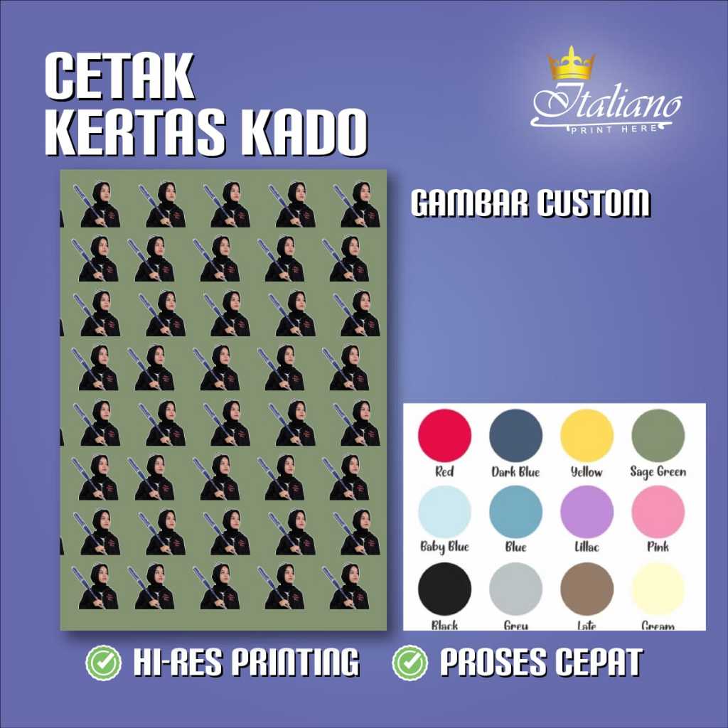 

Kertas kado custom